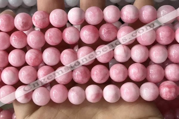 CCN5012 15.5 inches 8mm & 10mm round candy jade beads wholesale