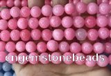 CCN5015 15.5 inches 8mm & 10mm round candy jade beads wholesale