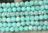 CCN5052 15.5 inches 8mm & 10mm faceted round candy jade beads