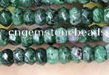 CCN5125 15 inches 3*4mm faceted rondelle candy jade beads