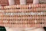 CCN5136 15 inches 5*8mm faceted rondelle candy jade beads