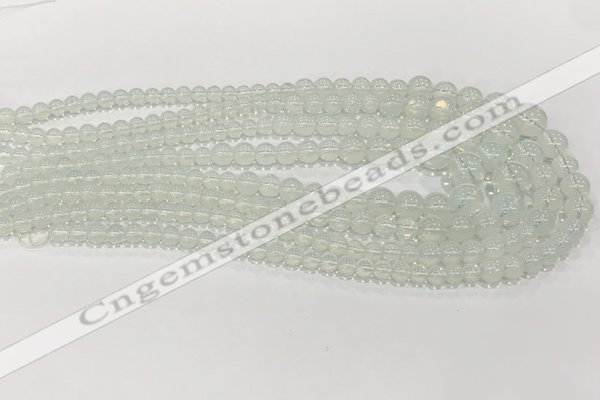 CCN5185 6mm - 14mm round opal gemstone graduated beads