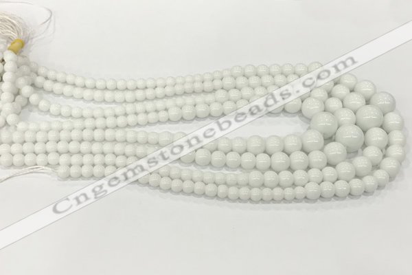 CCN5186 6mm - 14mm round candy jade graduated beads