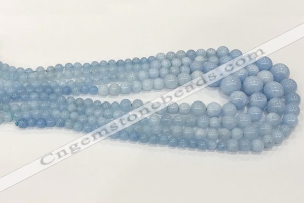 CCN5188 6mm - 14mm round candy jade graduated beads