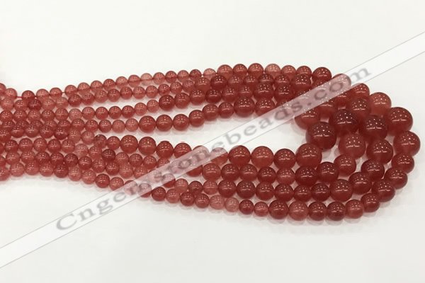 CCN5193 6mm - 14mm round candy jade graduated beads