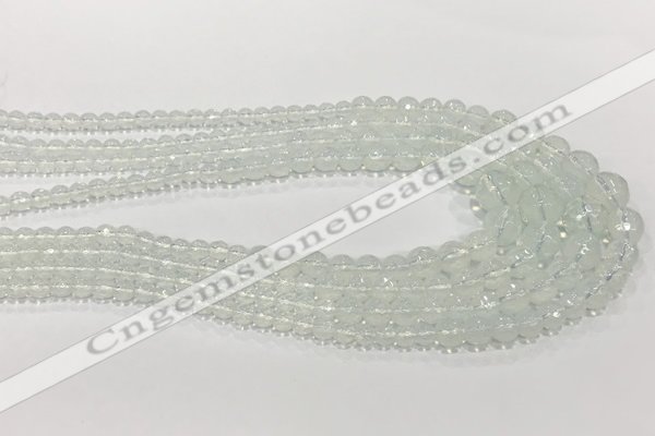 CCN5210 6mm - 14mm faceted round opal graduated beads