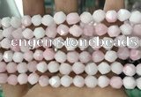 CCN5232 15 inches 8mm faceted nuggets candy jade beads