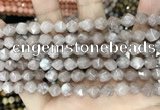 CCN5250 15 inches 8mm faceted nuggets candy jade beads