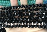 CCN5251 15 inches 8mm faceted nuggets candy jade beads