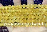 CCN5255 15 inches 8mm faceted nuggets candy jade beads