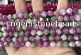 CCN5262 15 inches 8mm faceted nuggets candy jade beads