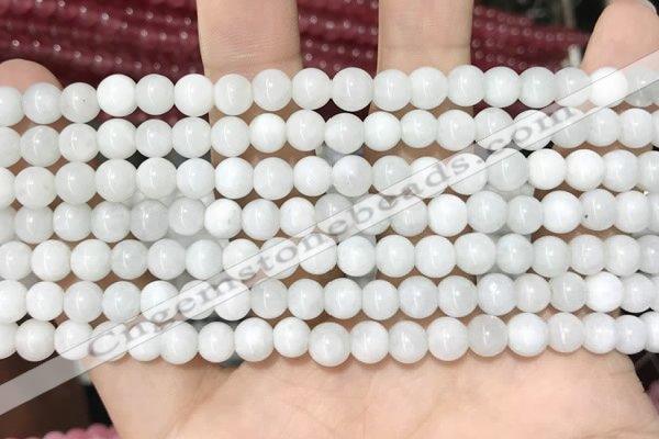 CCN5270 15 inches 6mm round candy jade beads Wholesale