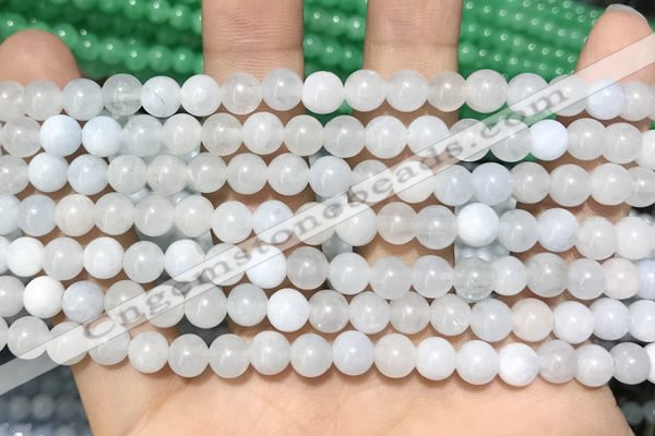 CCN5271 15 inches 6mm round candy jade beads Wholesale