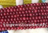 CCN5280 15 inches 6mm round candy jade beads Wholesale