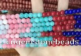 CCN5298 15 inches 6mm round candy jade beads Wholesale