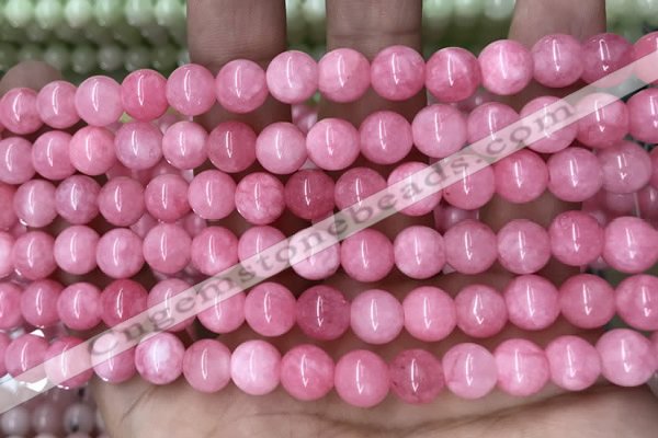 CCN5325 15 inches 8mm round candy jade beads Wholesale