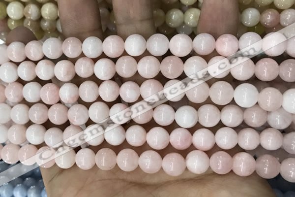 CCN5336 15 inches 8mm round candy jade beads Wholesale