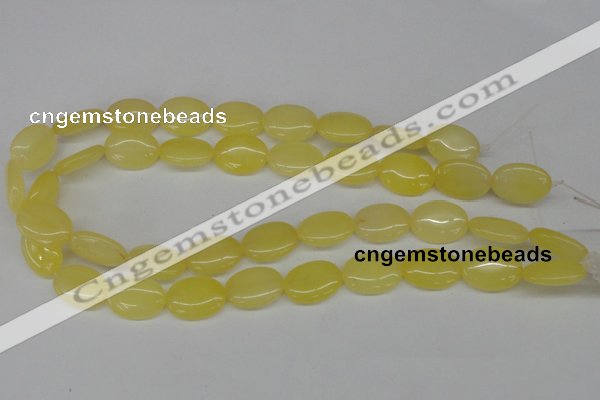 CCN535 15.5 inches 15*20mm oval candy jade beads wholesale
