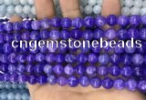 CCN5359 15 inches 8mm round candy jade beads Wholesale