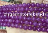 CCN5366 15 inches 8mm round candy jade beads Wholesale