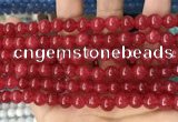 CCN5371 15 inches 8mm round candy jade beads Wholesale