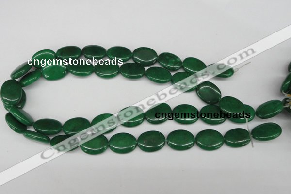 CCN539 15.5 inches 15*20mm oval candy jade beads wholesale