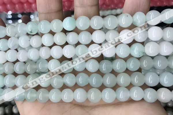 CCN5393 15 inches 8mm round candy jade beads Wholesale