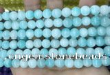 CCN5397 15 inches 8mm round candy jade beads Wholesale