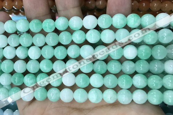 CCN5407 15 inches 8mm round candy jade beads Wholesale