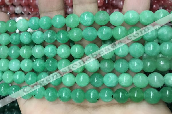 CCN5418 15 inches 8mm round candy jade beads Wholesale