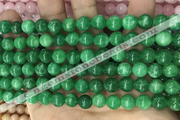 CCN5420 15 inches 8mm round candy jade beads Wholesale