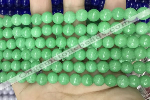 CCN5421 15 inches 8mm round candy jade beads Wholesale