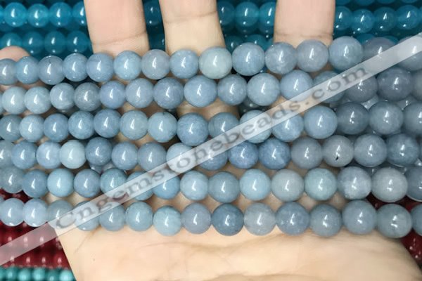 CCN5425 15 inches 8mm round candy jade beads Wholesale