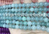 CCN5430 15 inches 8mm round candy jade beads Wholesale