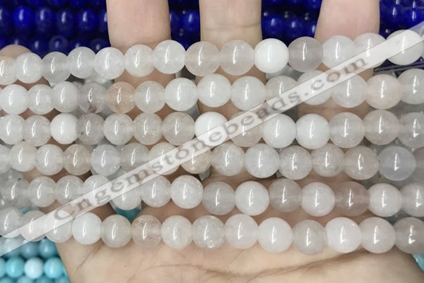 CCN5440 15 inches 8mm round candy jade beads Wholesale