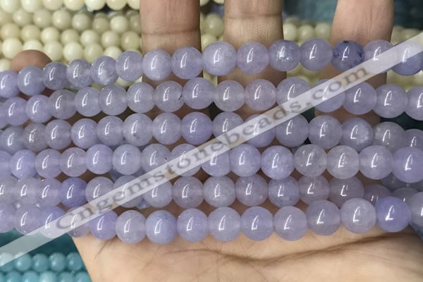 CCN5443 15 inches 8mm round candy jade beads Wholesale