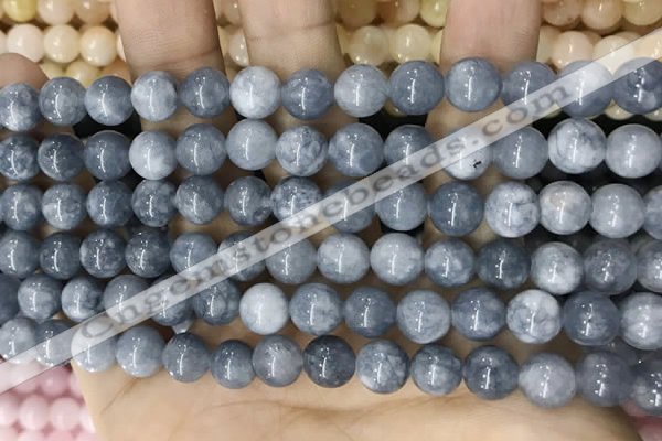 CCN5455 15 inches 8mm round candy jade beads Wholesale