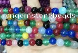 CCN5468 15 inches 8mm round candy jade beads Wholesale