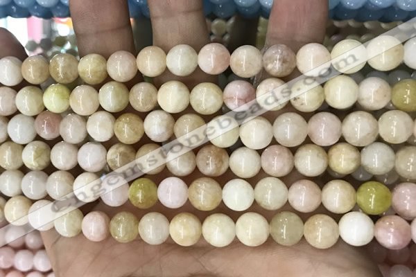 CCN5472 15 inches 8mm round candy jade beads Wholesale