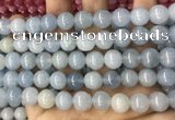 CCN5501 15 inches 8mm round candy jade beads Wholesale