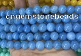 CCN5522 15 inches 8mm round candy jade beads Wholesale