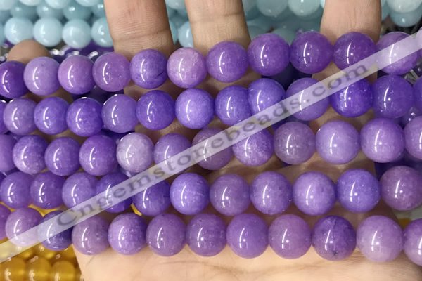 CCN5529 15 inches 8mm round candy jade beads Wholesale