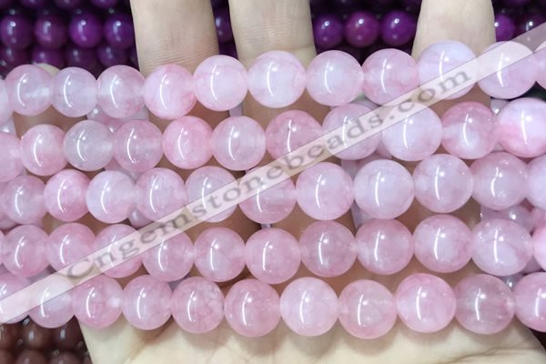 CCN5531 15 inches 8mm round candy jade beads Wholesale