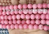 CCN5534 15 inches 8mm round candy jade beads Wholesale