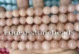 CCN5540 15 inches 8mm round candy jade beads Wholesale