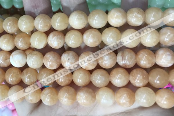 CCN5541 15 inches 8mm round candy jade beads Wholesale