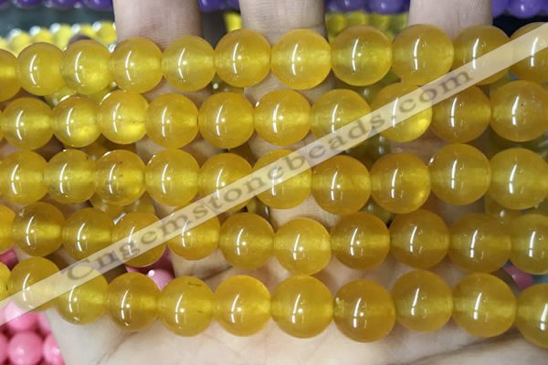 CCN5543 15 inches 8mm round candy jade beads Wholesale