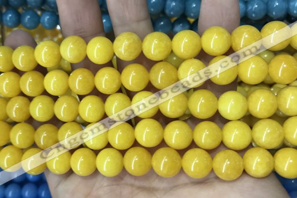 CCN5545 15 inches 8mm round candy jade beads Wholesale