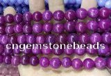 CCN5550 15 inches 8mm round candy jade beads Wholesale