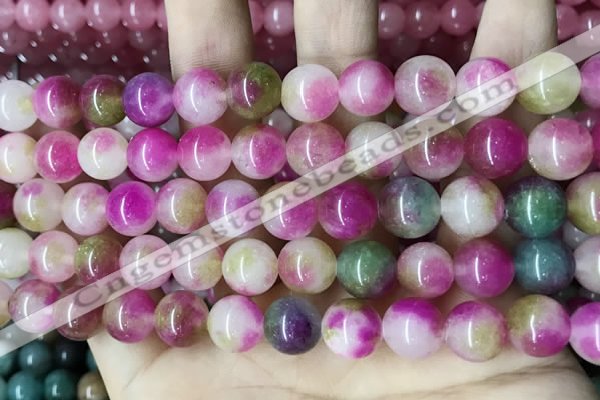 CCN5553 15 inches 8mm round candy jade beads Wholesale